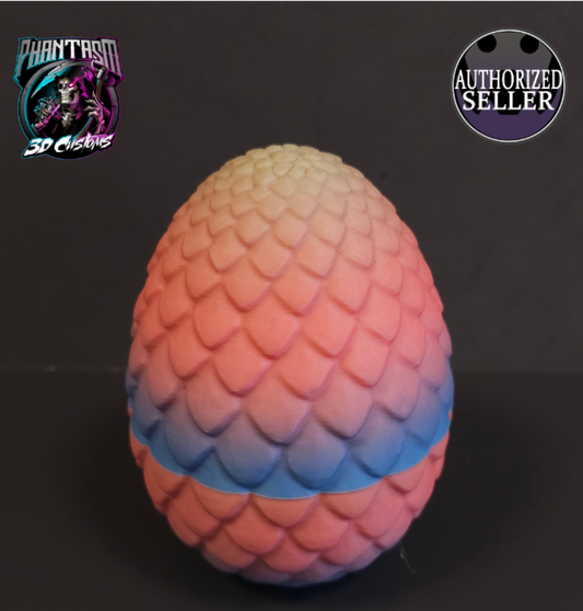 3D Printed Dragon Egg - Wild Blossom