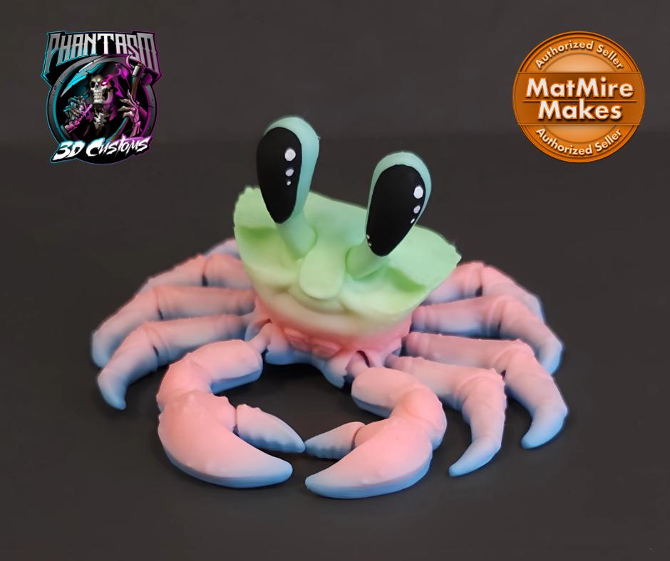 3D Printed Flexi Ghost Crab!