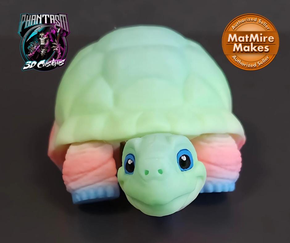 3D Printed Flexi Tortoise!